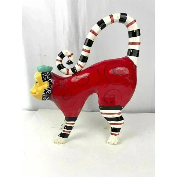 Dana Simson Monkey Hand Painted Sculpture Rare - Picture 2 of 12